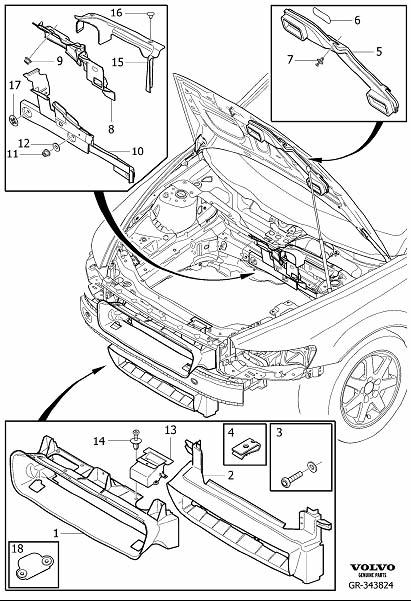 2009 Volvo C70 Clip. Air, Subframe, Suspension - 30666998 | Volvo Cars